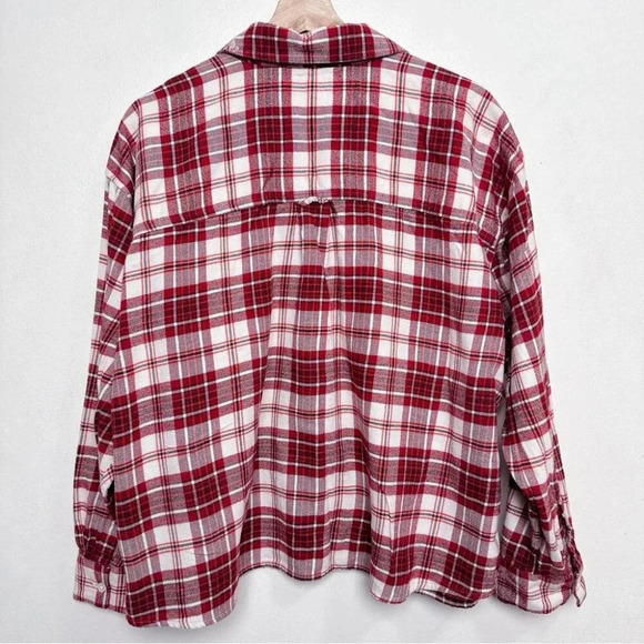 Levi’s Womens 2X  Maple Utility Shirt Boxy Length Flannel - Picture 16 of 16
